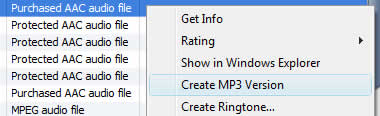 Create MP3 Version